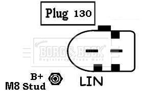 BORG & BECK Ģenerators BBA2991